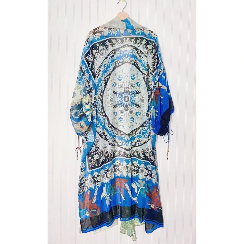 Free People Multicolor Bohemian Kimono - Picture 10 of 15